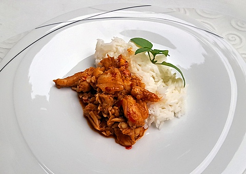Knoblauch Fisch