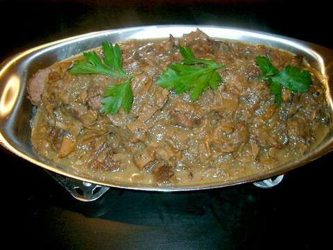 Rinderschmorbraten mit Steinpilzen