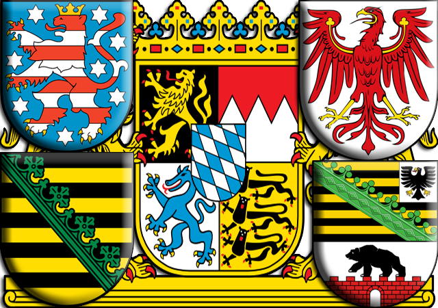 Fünf Bundesländer 2022